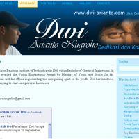 Dwi Arianto Nugroho’s Personal Website
