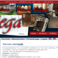 Ariega WebShop