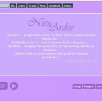 Wedding Website of Sri Hanifah & Ardian